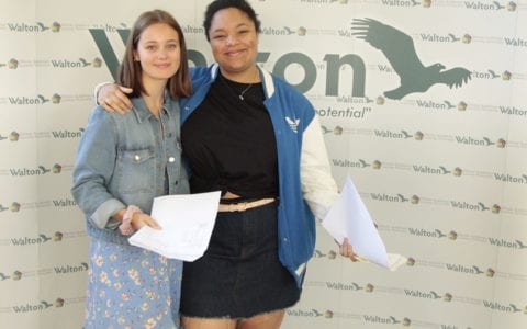 Progress and success for Walton in GCSE results
