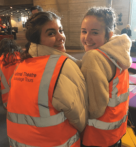 Year 12s take a backstage tour of the National Theatre, London