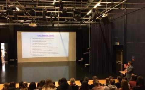 Walton launches EPQ for post 16 students