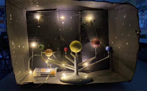 Year 8 model the solar system