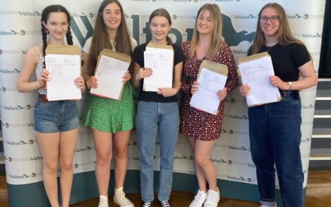 Walton GCSE students are rewarded for their hard work and determination