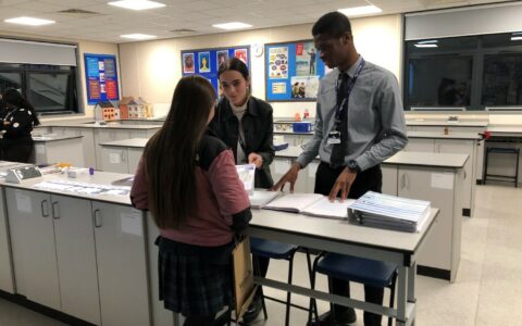 A highly successful post 16 open evening