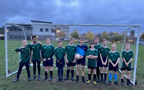 Under 14 county cup match