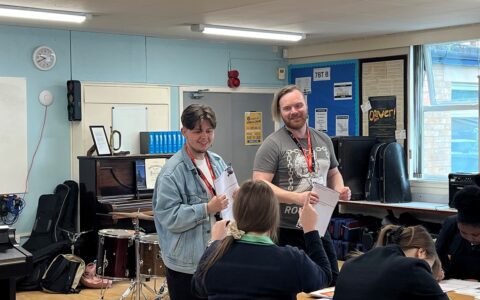 Year 10 students gain music industry experience through the EVOLVE project