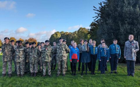 Walton Academy's Commemoration of Armistice Day