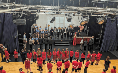 Walton Academy's interactive theatre workshop: exploring Bugsy Malone