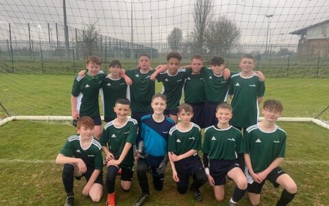 Walton Academy's year 8 football team dominates in victory