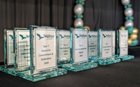 Celebrating excellence at Walton Academy