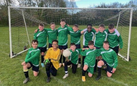 Walton Academy's year 7 football triumph: victory over West Grantham Academy