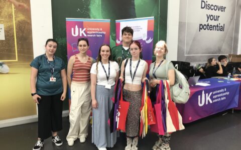 Walton Post 16 explore next steps at the University of Nottingham 2024 Fair