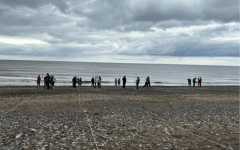 Investigating the impact of coastal management: Walton Academy's year 10 field trip
