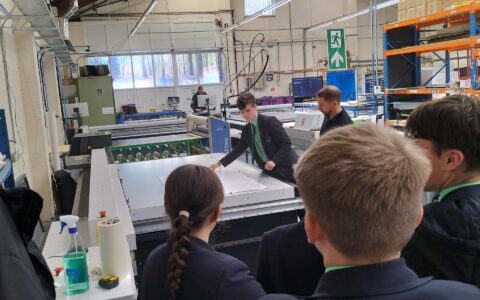 Walton Academy celebrates National Manufacturing Day with year 11 students