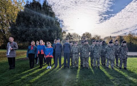A morning of reflection: Walton Academy’s Armistice Day Service 2024