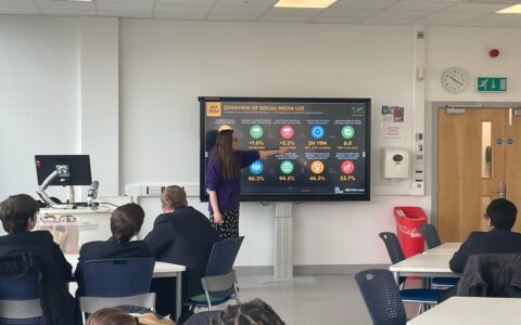 Walton Academy students explore university life at Bishop Grosseteste University