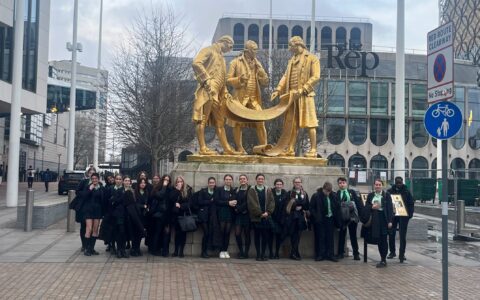 Year 10 students inspired by Poetry Live! experience