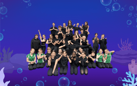 The dance ensemble making waves in The SpongeBob Musical