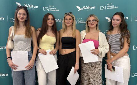 Bright futures ahead as Walton Academy students shine in A levels