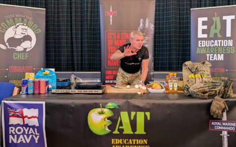Healthy eating and future thinking: Year 11 inspired by the Commando Chef
