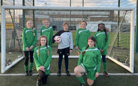 Impressive performances from Walton Academy’s year 7 girls football team