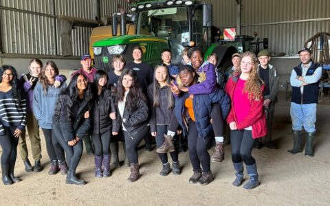 Students get hands-on with soil science ahead of the Lincolnshire Show