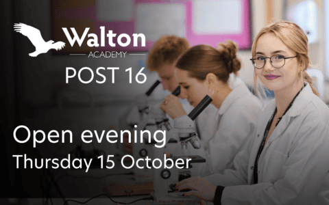Post 16 open evening - Thursday 15 October